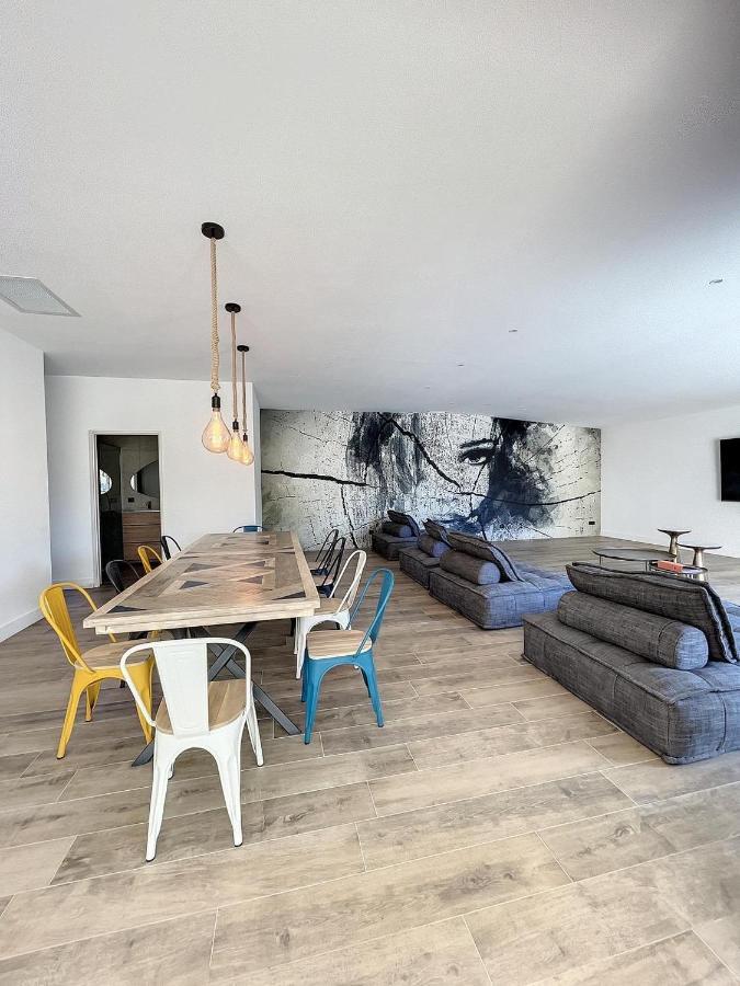 Villa 400M2 Piscine Interieure Tres Calme Agde Buitenkant foto
